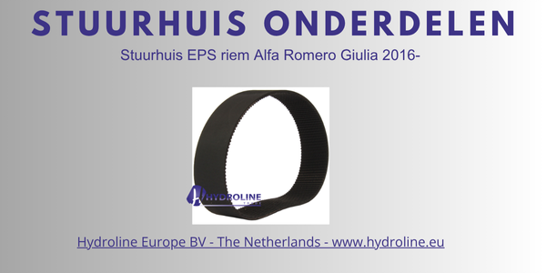 Steering rack belt Alfa Romero Giulia 2016-