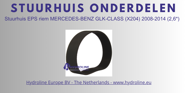 Steering rack belt MERCEDES-BENZ GLK-CLASS (X204) 2008-2014 (2,6*)