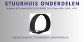 Steering rack belt MERCEDES-BENZ GLK-Classe W204 2011-, 4WD