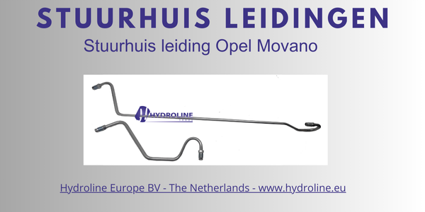 Stuurhuis leidingen Opel Movano