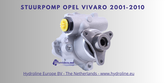 Stuurpomp Opel Vivaro 2001-2014 met OE 9121312